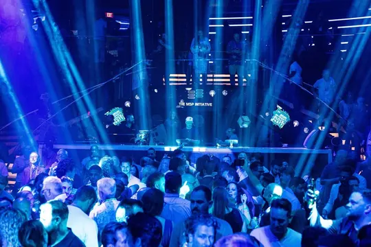 DJ set under MSP Initiative branding